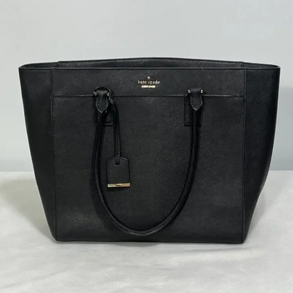 KATE SPADE Black Leather All-Day Tote Bag - Picture 6 of 16
